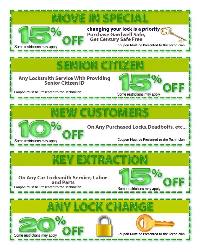 Father Son Locksmith Store Northridge, CA 818-488-2680 - coupon